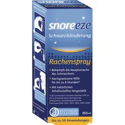 Snoreeze Schnarchlinderung Rachenspray 23.5 ml