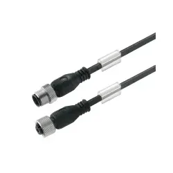 Weidmüller 1925310300, M12, M12, Schwarz