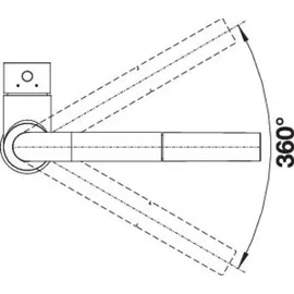 Blanco Mila-S schwarz matt 526660