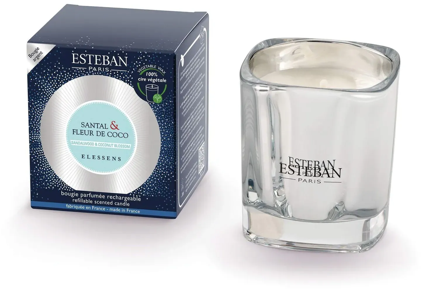 Santal & Fleur de Coco Duftkerze 180g