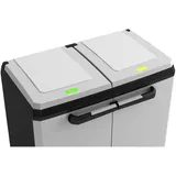 KETER Split Premium 220 l Schwarz-Grau