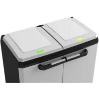 KETER Split Premium 220 l Schwarz-Grau