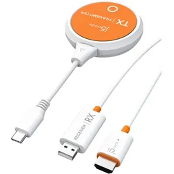 j5create JVAW62 ScreenCast USB-C - Wireless Video-/Audio-Erweiterung