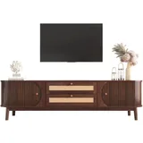 Okwish TV-Schrank 170x46x39,5 cm Natur MDF