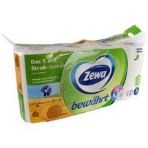 Zewa Toilettenpapier bewährt 3-lagig, 8 Rollen