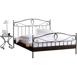 Hasena Romantic 180 x 200 cm Schwarz