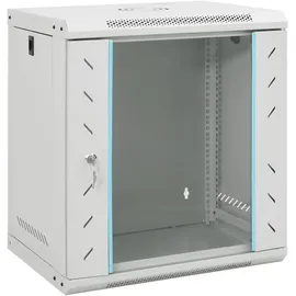 vidaXL 12U Wand-Netzwerkschrank 19" IP20 53x40x60 cm