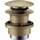 Hansgrohe 51300140 Push-Open, mit Überlaufloch, - brushed bronze