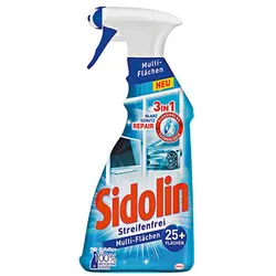 Sidolin 3in1 Multi-Flächen Glasreiniger 0,50 l