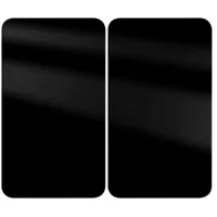 Wenko Herdabdeckplatten schwarz 2 St.