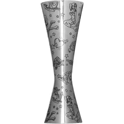 Barmaß - Aero Jigger / 1oz / 2oz - Tattoo Verzierung - Tattoo Verzierung