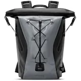 Inateck Fahrradrucksack 25-30L, Wasserdichter Rolltop Rucksack Herren, Multifunktionaler Wanderrucksäcke