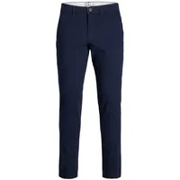 JACK & JONES Marco Chino Slim Fit Blau 34 32