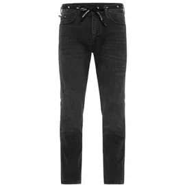 Riding Culture Tapered Slim Black Jeans schwarz