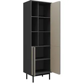 Mirjan24 Standregal 63 x 43 x 195 cm Beige
