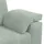 vidaXL 3-Sitzer-Sofa Hellgrau 178 cm Samt
