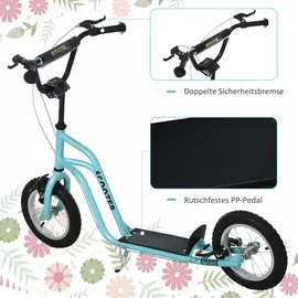 Homcom Cityroller 12" blau
