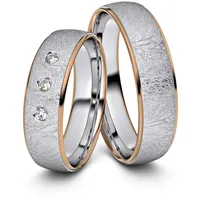 Trauringe Bamberg 585er Weifl-/Rotgold - 4391