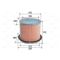 Valeo Luftfilter 585764 für Hyundai Kia, Mitsubishi