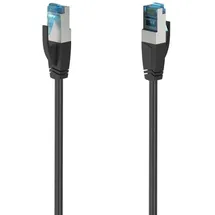 Hama Netzwerkkabel CAT-6a 10 Gbit/s S/FTP Geschirmt Schwarz 50 cm