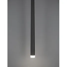 Nova Luce Giono 1-flg. 51 cm schwarz Acryl Aluminium