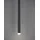 Nova Luce Giono 1-flg. 51 cm schwarz Acryl Aluminium