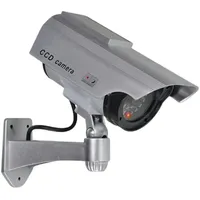 Gravidus Solar Sicherheitskamera Kamera Attrappe Dummy mit LED
