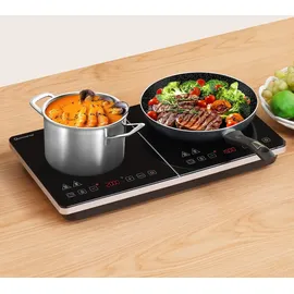 sommertal Induktionskochfeld 2 Platten 3500W