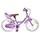 vidaXL Kinderfahrrad 18 Zoll RH 0 cm Lila