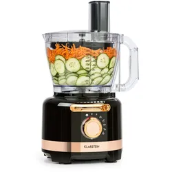 Luca Multifunktionsmixer 1000 W 3 L stufenlose Geschwindigkeit 6 Modi Schwarz Klarstein