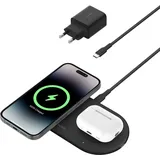 Belkin BoostCharge Pro 2in1 Qi2 (15W) schwarz