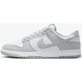 Nike Dunk Low Retro Herren Weite E Weiß/Grau 44,5
