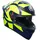 AGV K1 S Matt Dunkelblau/Neon-Gelb M