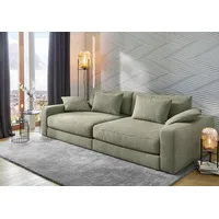 Jockenhöfer Big Sofa mit Federkern - grün - 290 cm - MILANO
