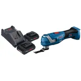 Bosch GOP 18V-34 Professional Akku Multi Cutter 18 V Starlock Plus + 2x ProCORE Akku 4,0 Ah + Ladegerät