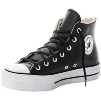 Converse Sneaker »CHUCK TAYLOR ALL STAR LEATHER PLATFORM« Converse schwarz-white