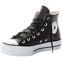 Converse Sneaker »CHUCK TAYLOR ALL STAR LEATHER PLATFORM« Converse schwarz-white