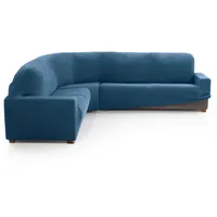 MAXIFUNDAS FUNDAS DE SOFA & CHAISE LONGUE. Sofaüberwurf für Ecksofa, Relive, sehr elastisch, für Ecksofas.