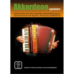 Akkordeon spielen - Akkordeonschule mit 21 Online Videos und 42 Playalongs