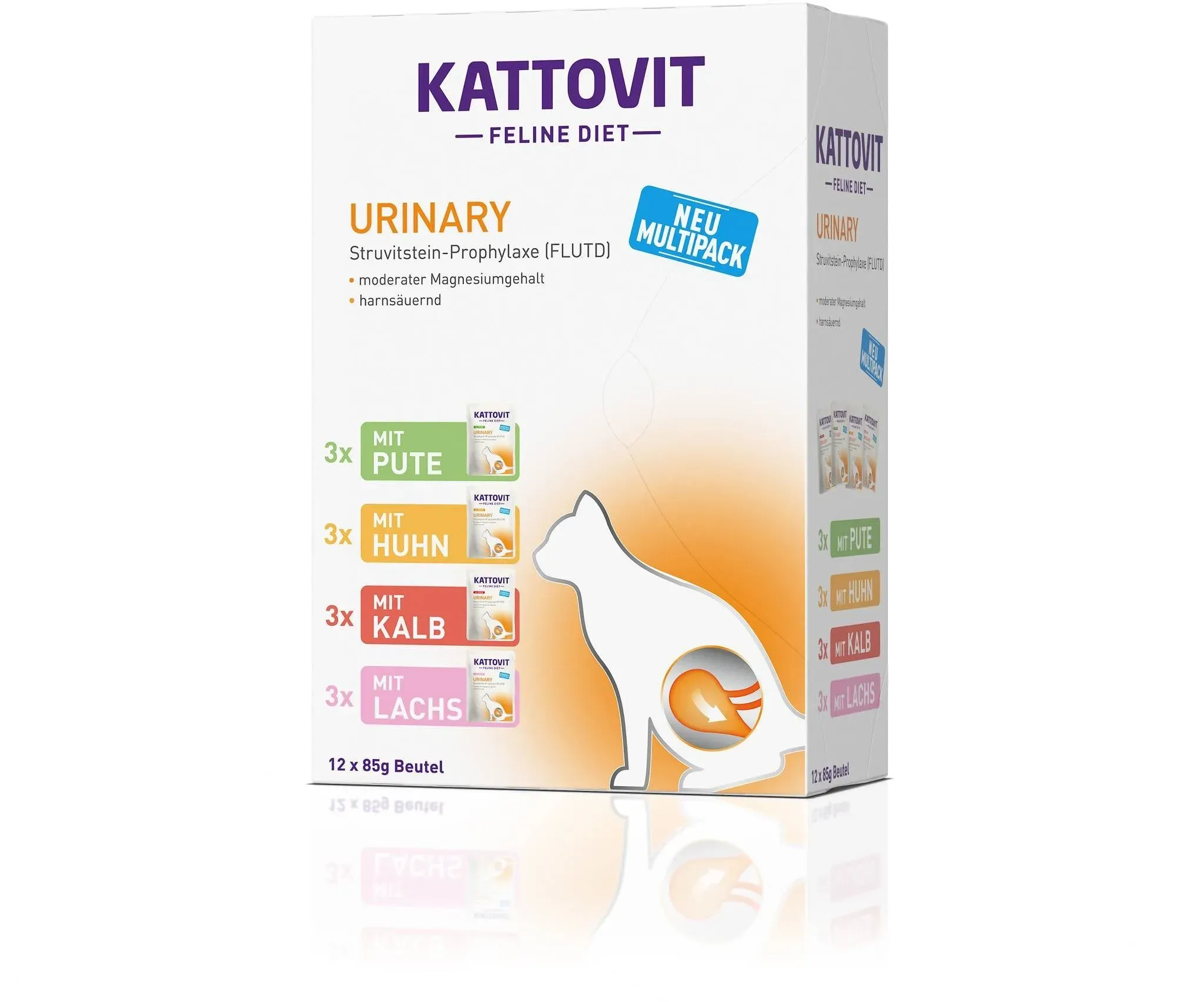 Kattovit Urinary Multibox Futter 1x1,02 kg