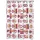 RIDDER Duschvorhang Lovely 180 x 200 cm rot