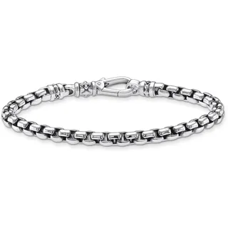 Thomas Sabo Sabo Herren Armband Venezianer-Armband aus geschwärztem 925er Sterlingsilber, Gr. 20cm, A2005-637-21-L20