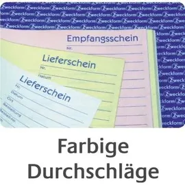 Avery Zweckform Rechnung Formularbuch A4 weiß/gelb