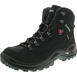 Lowa Renegade GTX Mid Damen Schwarz/Pflaume 41