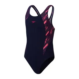 Speedo HyperBoom Splice Muscleback Pink/Blau 128
