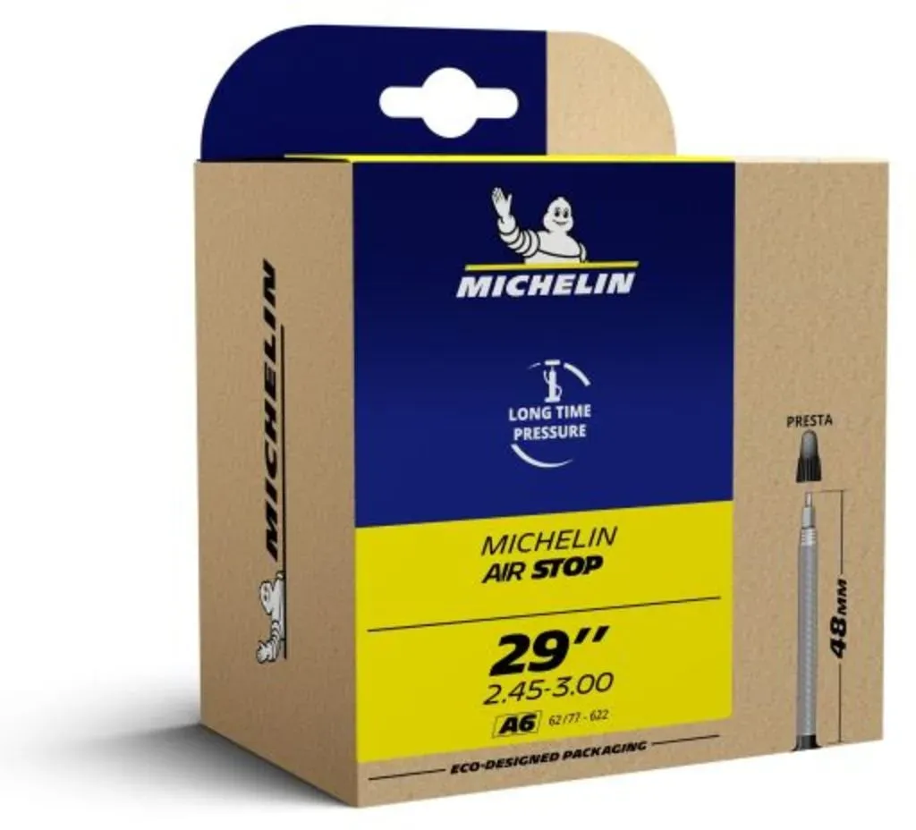 Camere d'aria per biciclette MICHELIN DET29 A6 AIRSTOP PR48