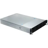 Unykach Chassis Rack Hot Swap 2U Leergehäuse Schwarz/Silber