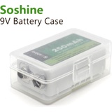 Soshine Soshine, Aufbewahrungsbox, für 9V Block 6LR61/AM-6(6F22) Akkus oder Batterien6LR61 / AM-6(6F22)