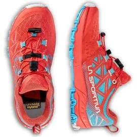 La Sportiva Bushido II Kinder Hibiscus/Malibu Blue 28