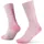 Buff Dryflx Crew Tennissocken 3er Pack Rosa 42-44